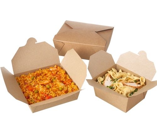 Hộp đựng thức ăn tan toàn tiện lợi - Địa chỉ mua hộp giấy đựng thức ăn