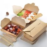 Hộp đựng thức ăn tan toàn tiện lợi - Địa chỉ mua hộp giấy đựng thức ăn